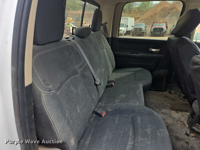 image for item EB1442 2019 RAM 2500HD Crew Cab pickup truck