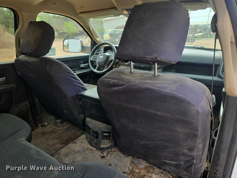 image for item EB1442 2019 RAM 2500HD Crew Cab pickup truck