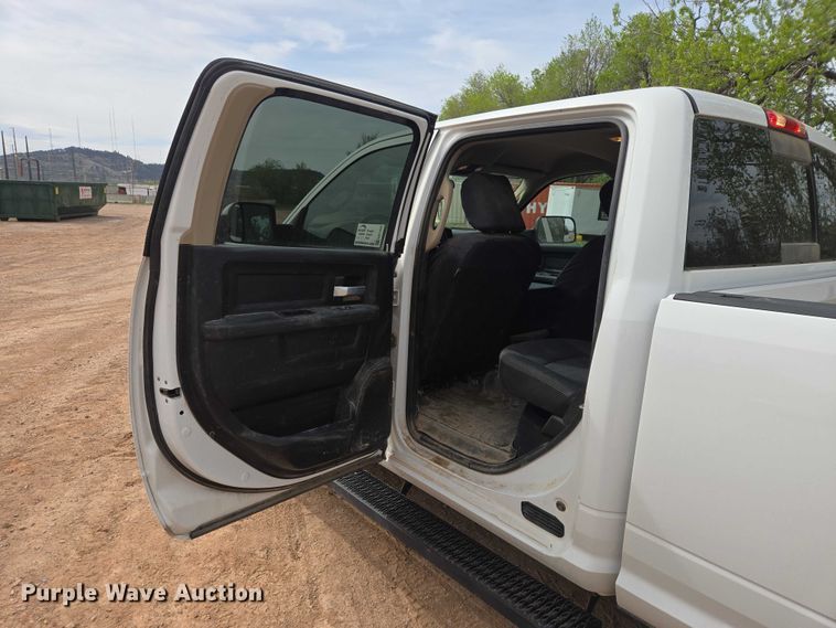 image for item EB1442 2019 RAM 2500HD Crew Cab pickup truck
