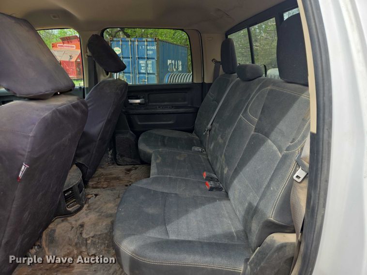 image for item EB1442 2019 RAM 2500HD Crew Cab pickup truck