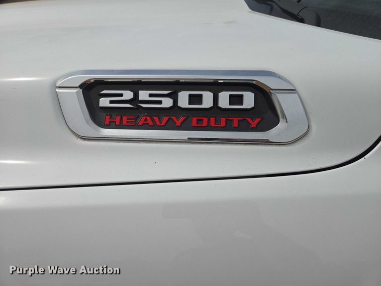 image for item EB1442 2019 RAM 2500HD Crew Cab pickup truck