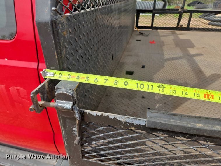 image for item EB1444 2011 Ford F550 Super Duty XL Ext. Cab flatbed truck