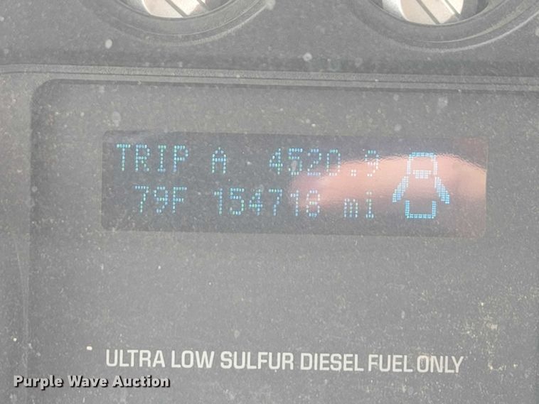 image for item EB1444 2011 Ford F550 Super Duty XL Ext. Cab flatbed truck