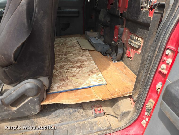 image for item EB1444 2011 Ford F550 Super Duty XL Ext. Cab flatbed truck