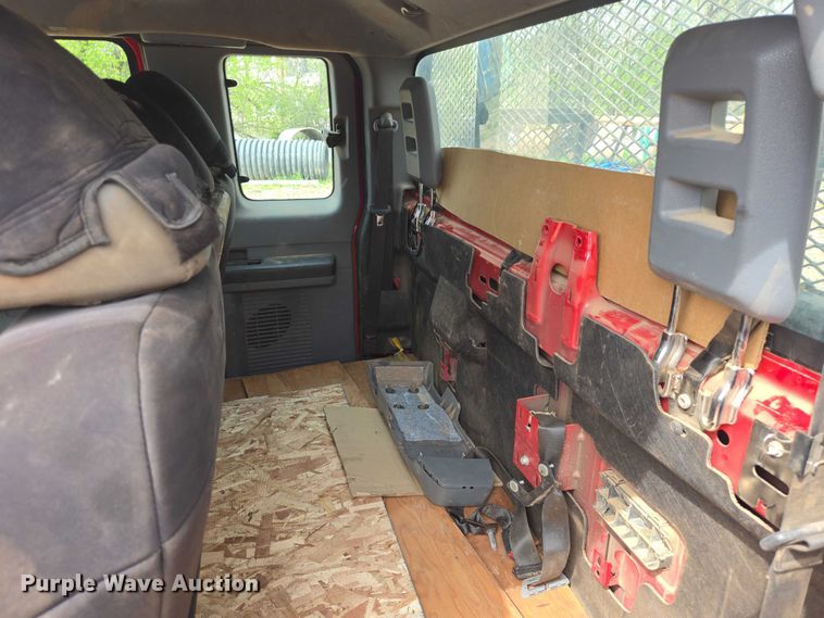 image for item EB1444 2011 Ford F550 Super Duty XL Ext. Cab flatbed truck