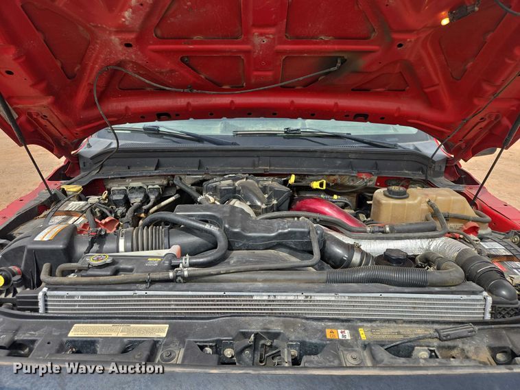 image for item EB1444 2011 Ford F550 Super Duty XL Ext. Cab flatbed truck