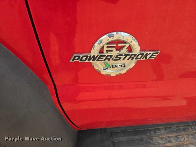 image for item EB1444 2011 Ford F550 Super Duty XL Ext. Cab flatbed truck