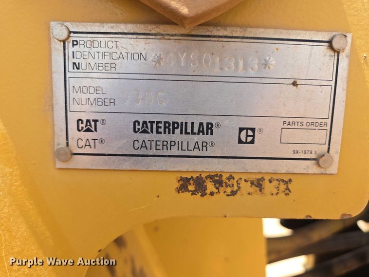 image for item EB1448 2000 Caterpillar 938G wheel loader