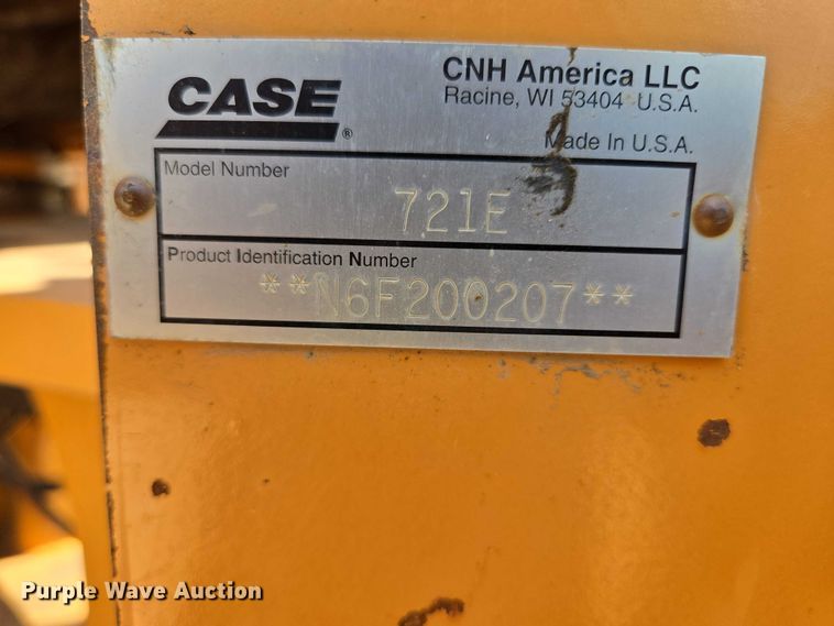 image for item EB1449 2006 Case 721E wheel loader