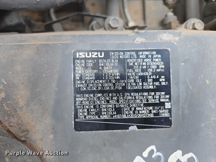 image for item EB1450 2012 Case CX350C excavator