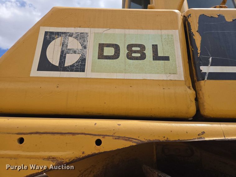 image for item EB1451 1984 Caterpillar D8L dozer