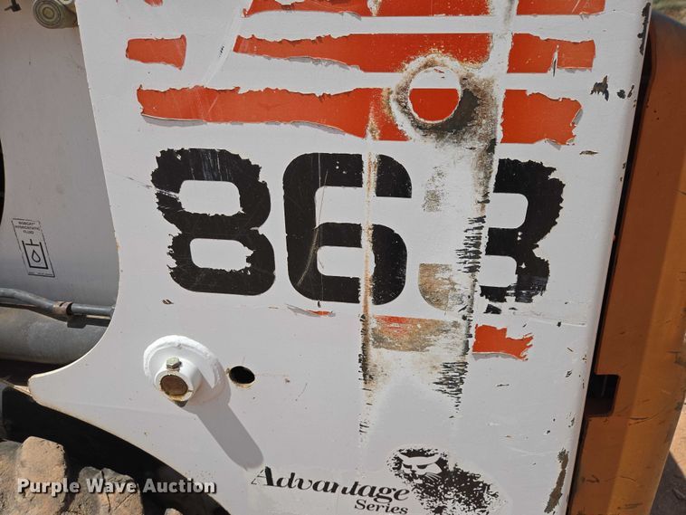 image for item EB1455 2000 Bobcat 863 skid steer loader