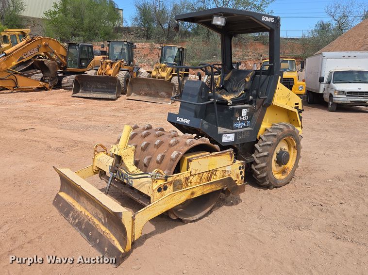 image for item EB1457 2007 Bomag BW124PDH-3 single drum vibratory roller