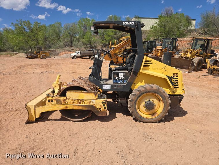 image for item EB1457 2007 Bomag BW124PDH-3 single drum vibratory roller