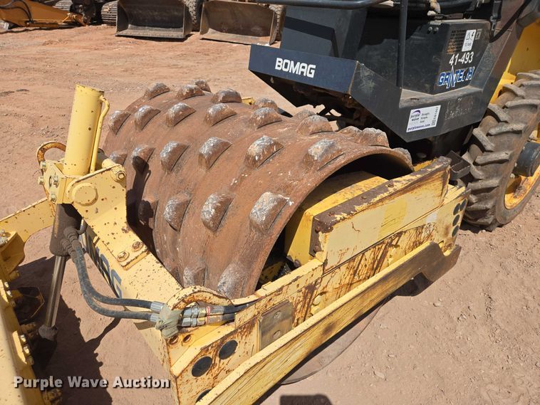 image for item EB1457 2007 Bomag BW124PDH-3 single drum vibratory roller