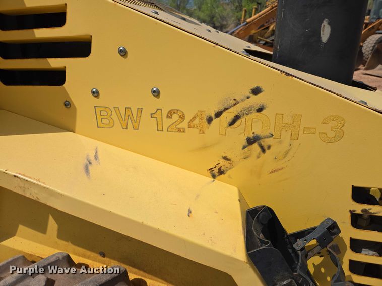 image for item EB1457 2007 Bomag BW124PDH-3 single drum vibratory roller