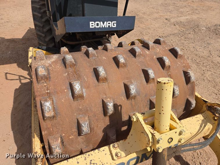 image for item EB1457 2007 Bomag BW124PDH-3 single drum vibratory roller