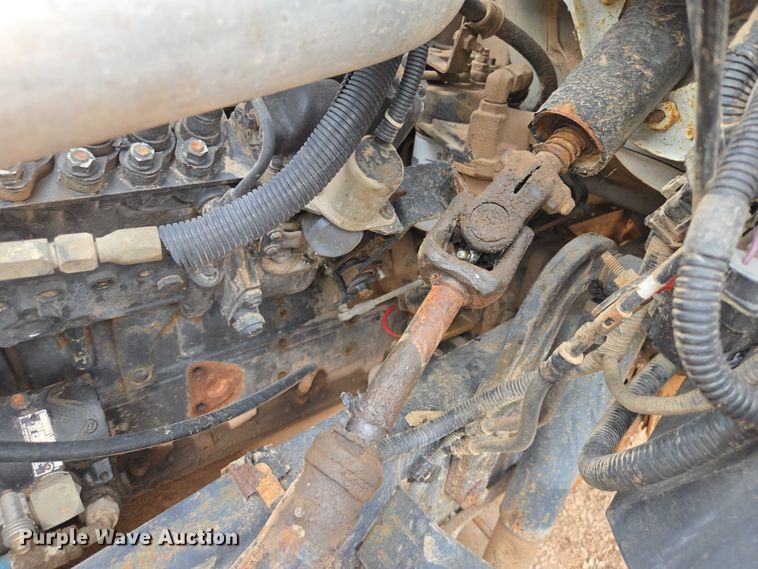 image for item EB1459 1998 Ford F800 dump flatbed truck