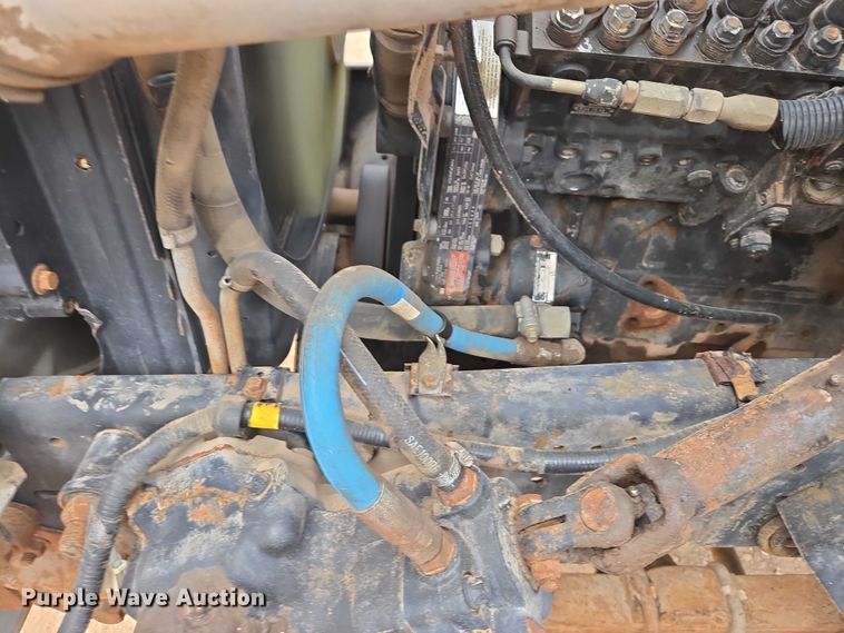 image for item EB1459 1998 Ford F800 dump flatbed truck