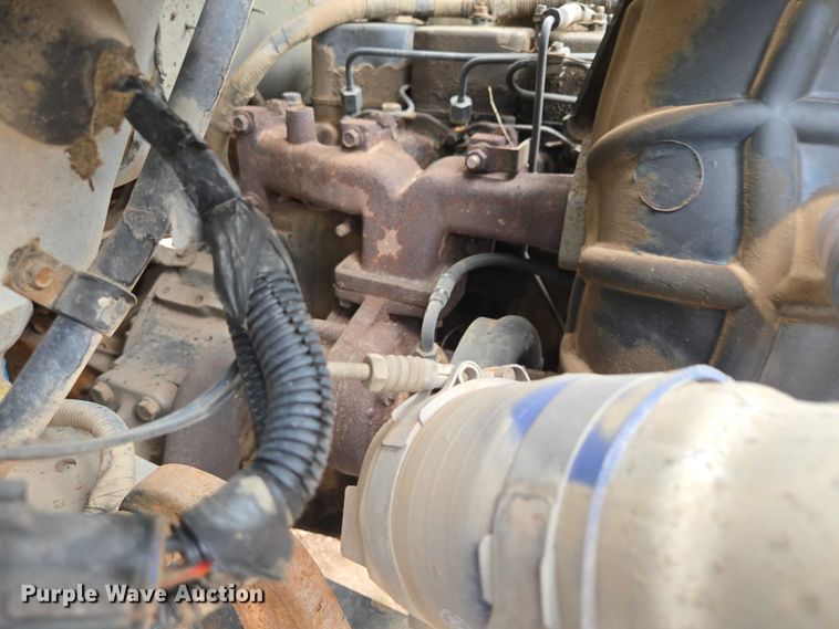 image for item EB1459 1998 Ford F800 dump flatbed truck