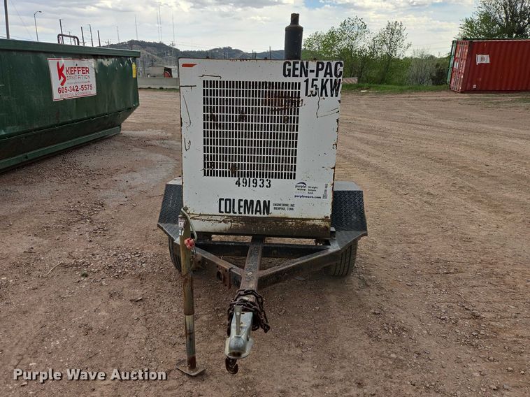 image for item EB1465 Coleman Gen-Pac  CK19V.15GP generator