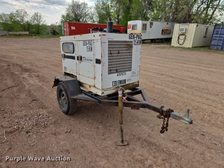 image for item EB1465 Coleman Gen-Pac  CK19V.15GP generator
