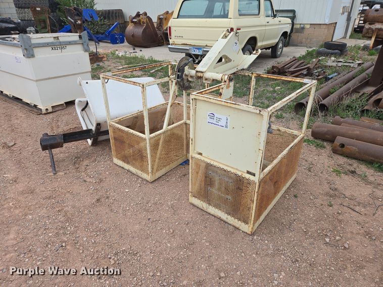 image for item EB1467 (2) aerial lift basket