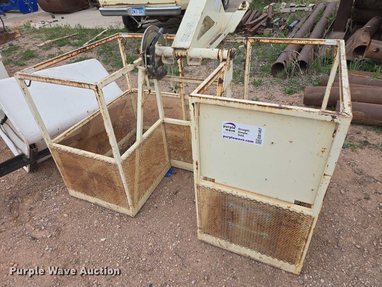 image for item EB1467 (2) aerial lift basket