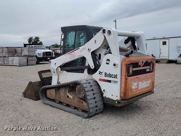 image for item ED0131 2015 Bobcat T650 tracked skid steer loader