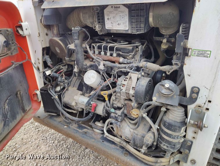 image for item ED0131 2015 Bobcat T650 tracked skid steer loader