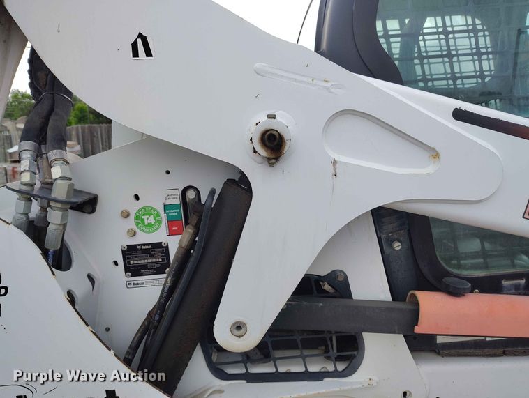 image for item ED0131 2015 Bobcat T650 tracked skid steer loader
