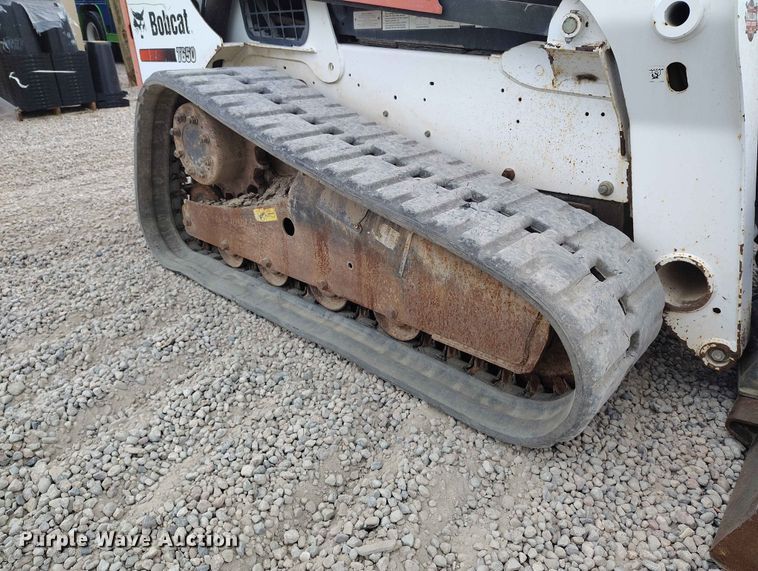 image for item ED0131 2015 Bobcat T650 tracked skid steer loader