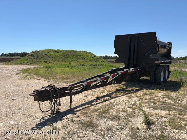 image for item ED5291 2003 CPS TSPD-33 end dump pup trailer