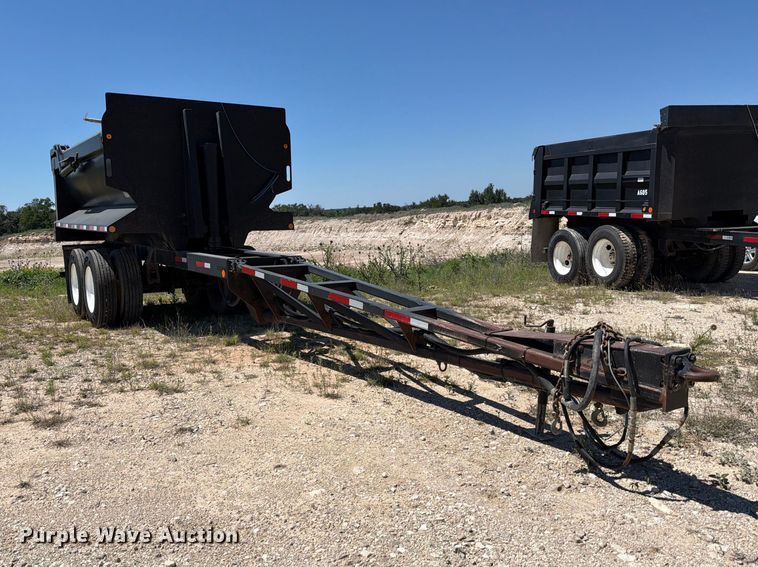 image for item ED5291 2003 CPS TSPD-33 end dump pup trailer