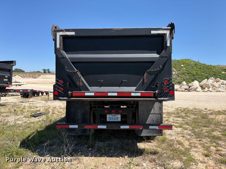 image for item ED5291 2003 CPS TSPD-33 end dump pup trailer