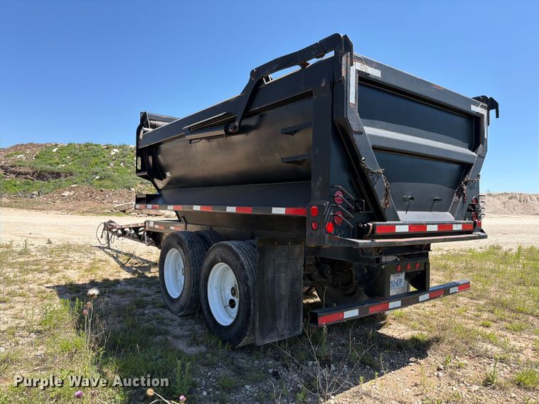 image for item ED5291 2003 CPS TSPD-33 end dump pup trailer