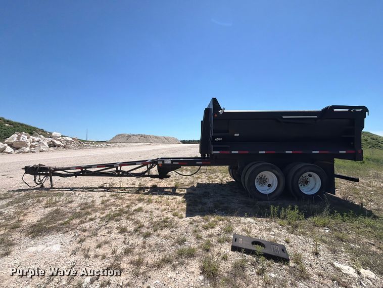 image for item ED5291 2003 CPS TSPD-33 end dump pup trailer