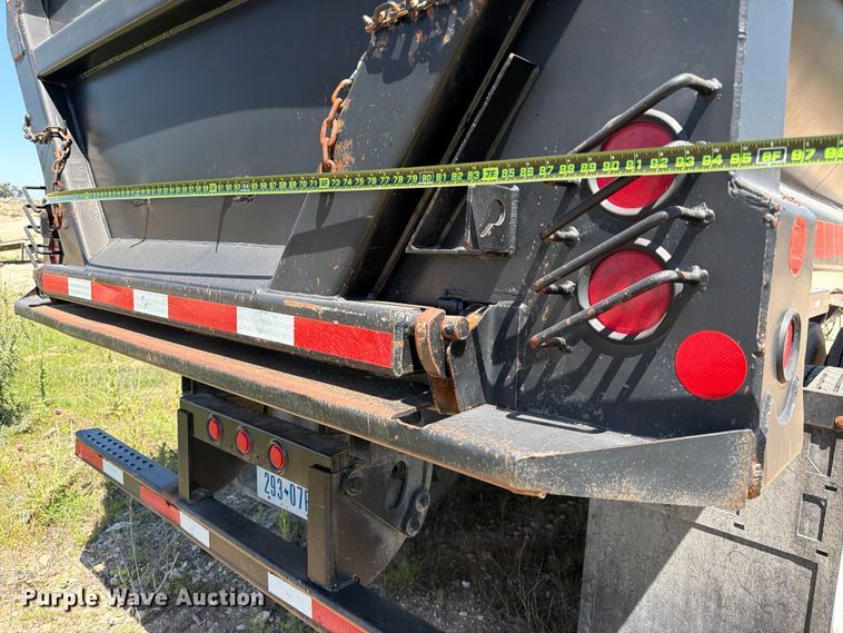 image for item ED5291 2003 CPS TSPD-33 end dump pup trailer
