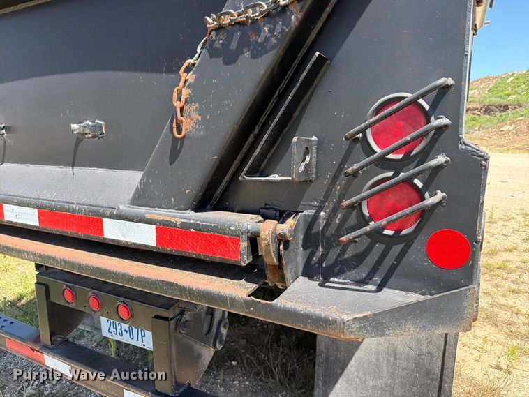 image for item ED5291 2003 CPS TSPD-33 end dump pup trailer