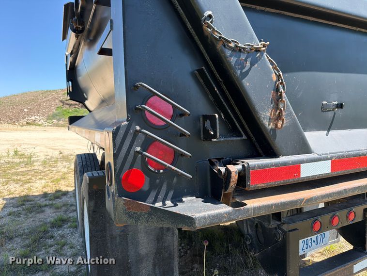 image for item ED5291 2003 CPS TSPD-33 end dump pup trailer