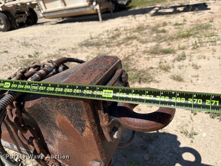 image for item ED5292 2005 Davis end dump pup trailer