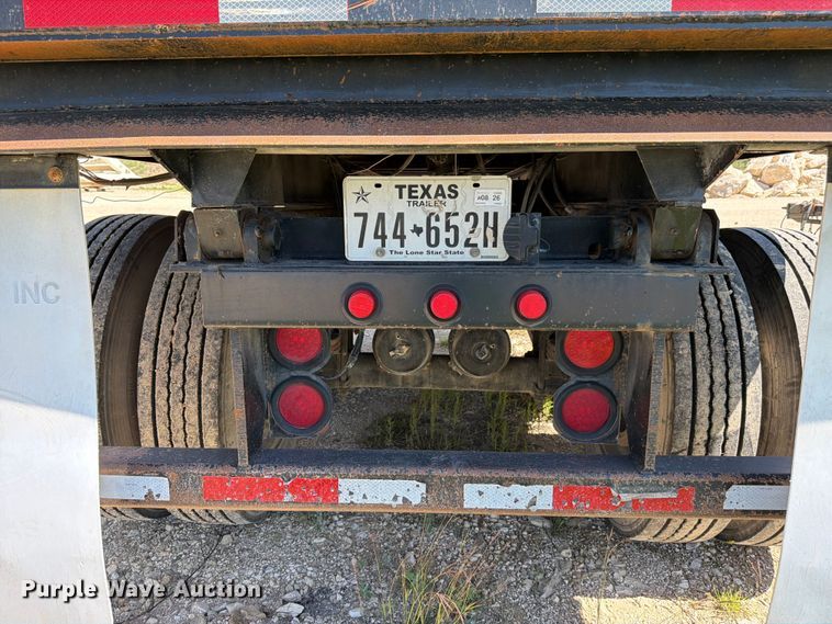 image for item ED5292 2005 Davis end dump pup trailer