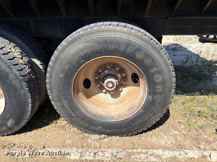 image for item ED5293 2005 Davis end dump pup trailer