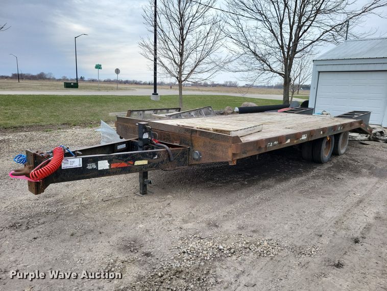 image for item EE0929 1989 Felling FT-20 equipment trailer