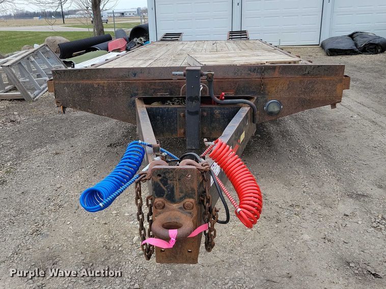 image for item EE0929 1989 Felling FT-20 equipment trailer