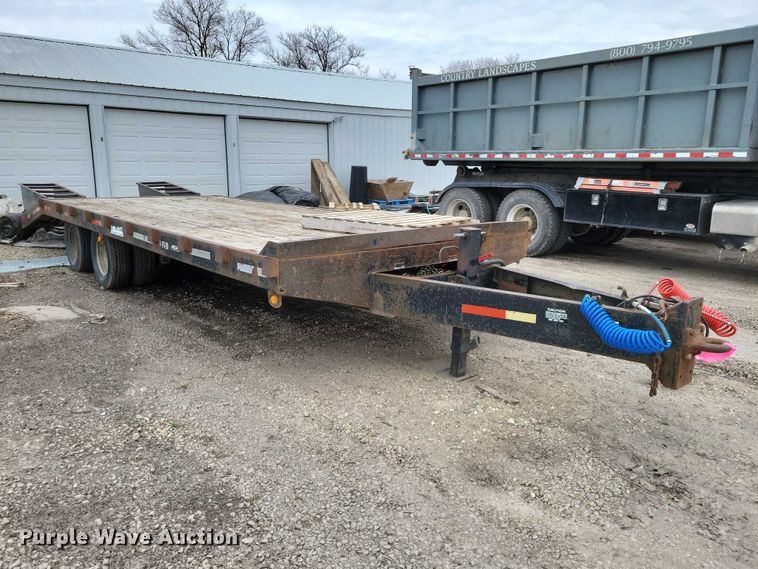 image for item EE0929 1989 Felling FT-20 equipment trailer