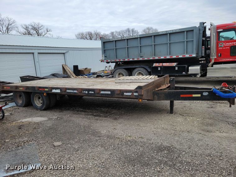 image for item EE0929 1989 Felling FT-20 equipment trailer