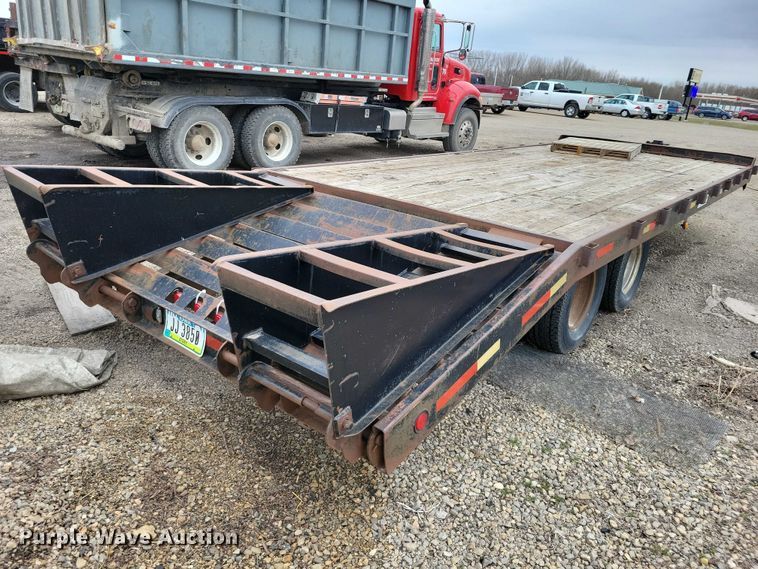 image for item EE0929 1989 Felling FT-20 equipment trailer