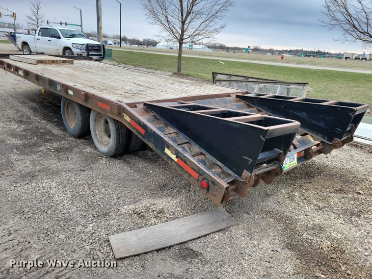 image for item EE0929 1989 Felling FT-20 equipment trailer