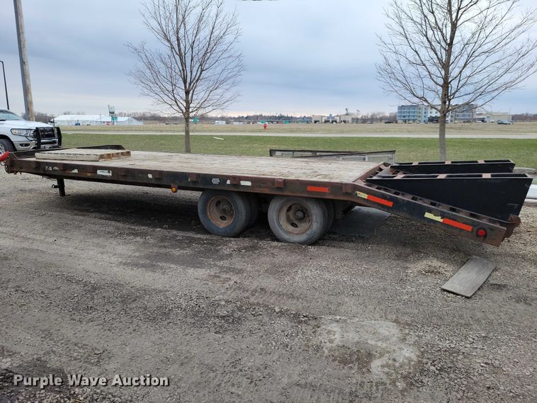 image for item EE0929 1989 Felling FT-20 equipment trailer